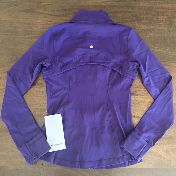 Lululemon Define Jacket Nulu Dark Court Purple Women's Size 6 NEW FAST SHIPPING - Picture 3 of 7